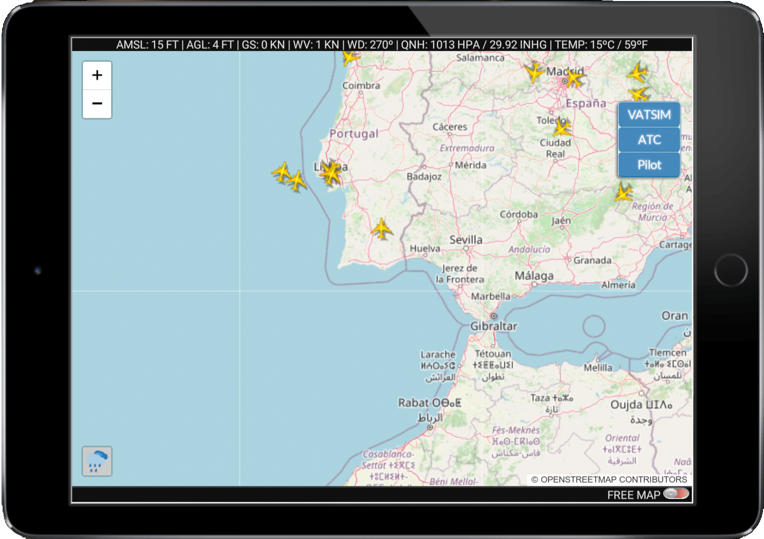 vatsim map